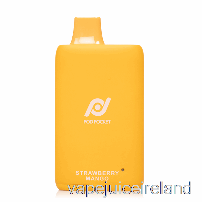 Vape Juice Pod Pocket 7500 Disposable Strawberry Mango